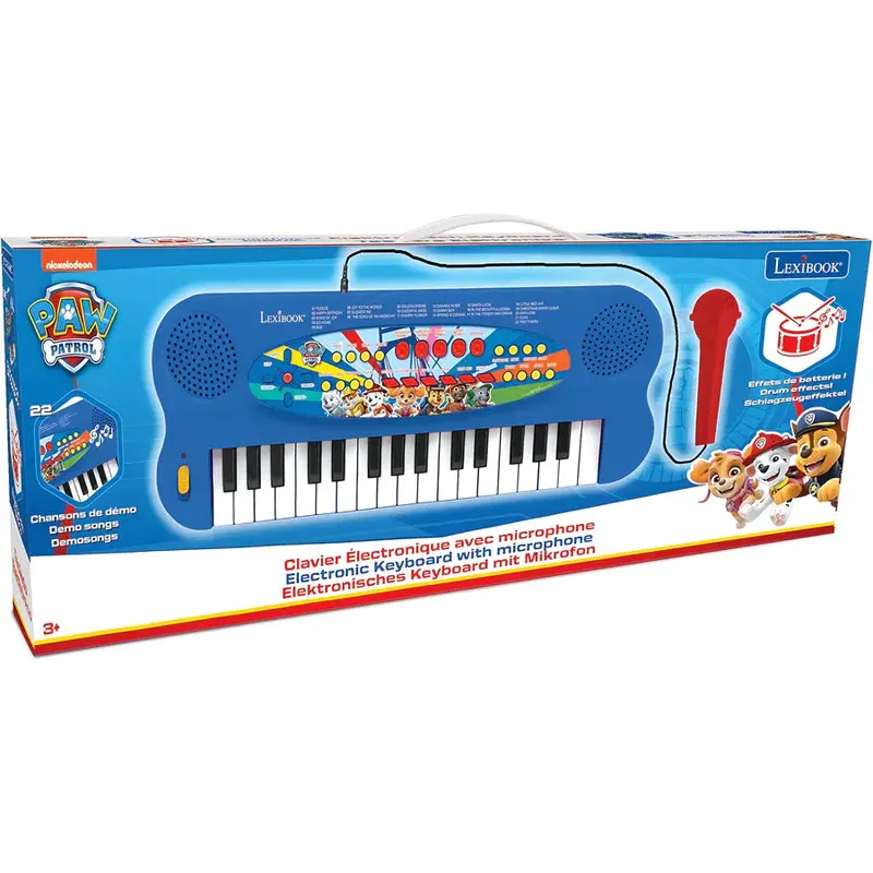 Lexibook Paw Patrol Electronic Keyboard – 32 Keys With Microphone 1