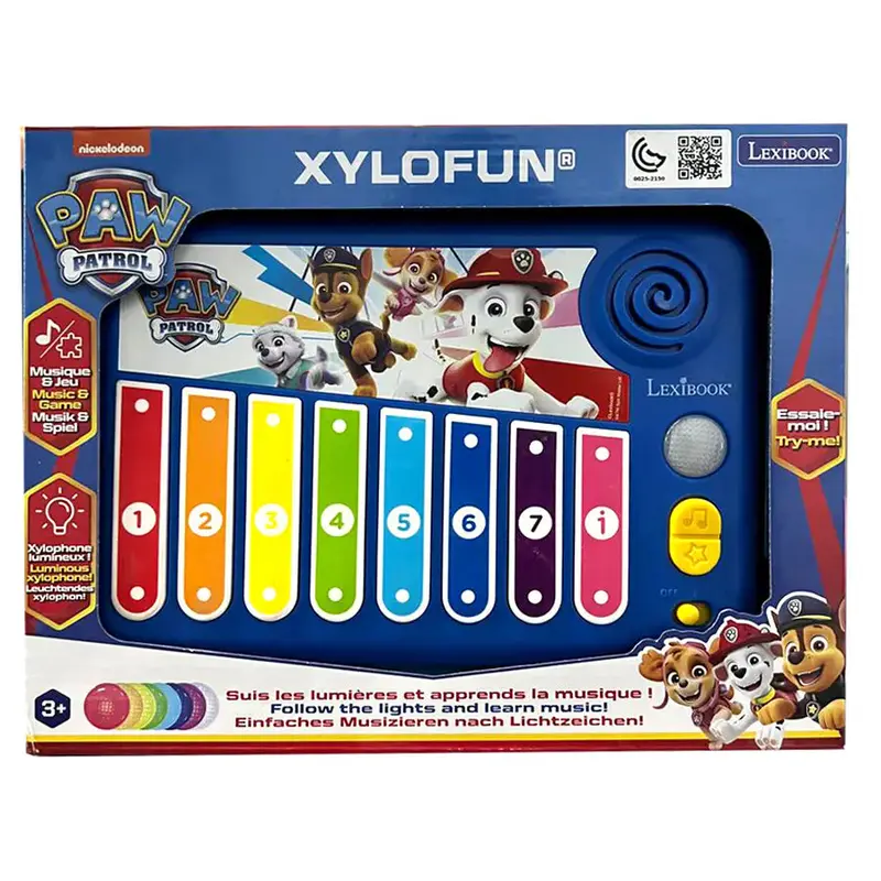 Lexibook Paw Patrol Electronic Xylophone – Interactive Music Learning With Lights 1