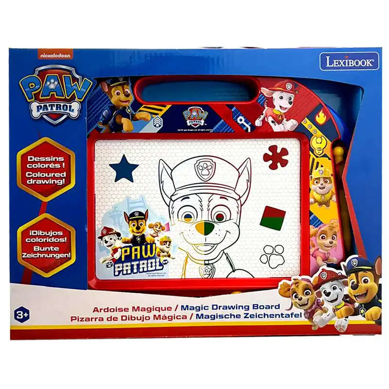Lexibook Paw Patrol Magnetic Drawing Board (A5) – Includes Accessories 1