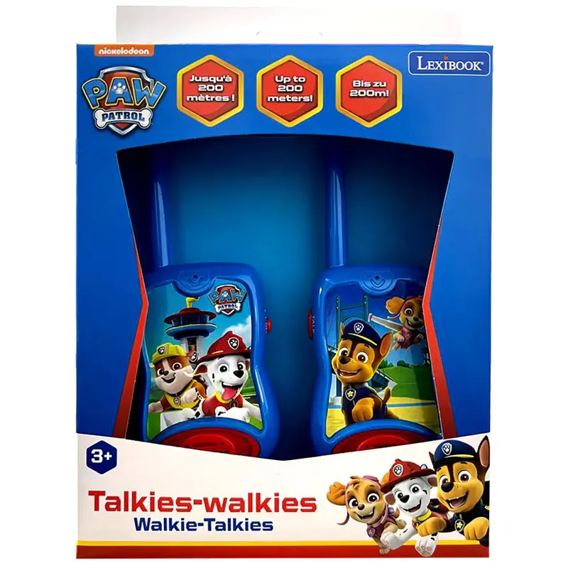 Lexibook Paw Patrol Walkie Talkies – 120-Meter Range 1