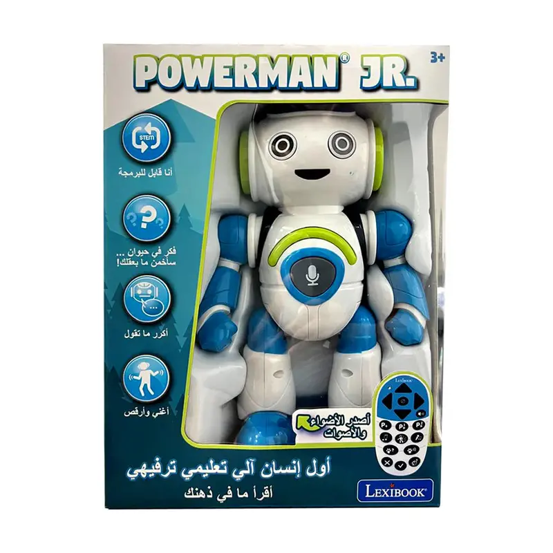 Lexibook Powerman Jr. Stem Robot Toy – Arabic Language Edition 1