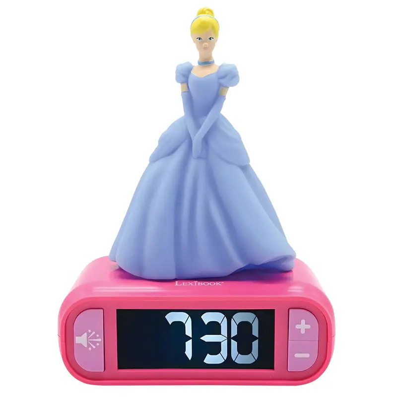 Lexibook Princess 3D Alarm Clock With Night Light 1
