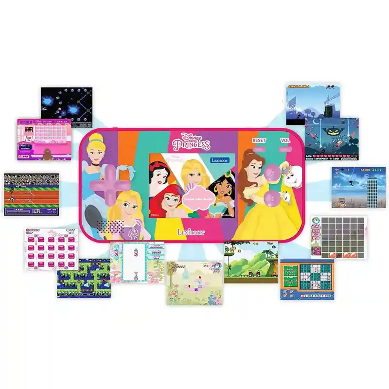 Lexibook Princess-Themed Handheld Arcade – 2.5" Display, 150 Games 2