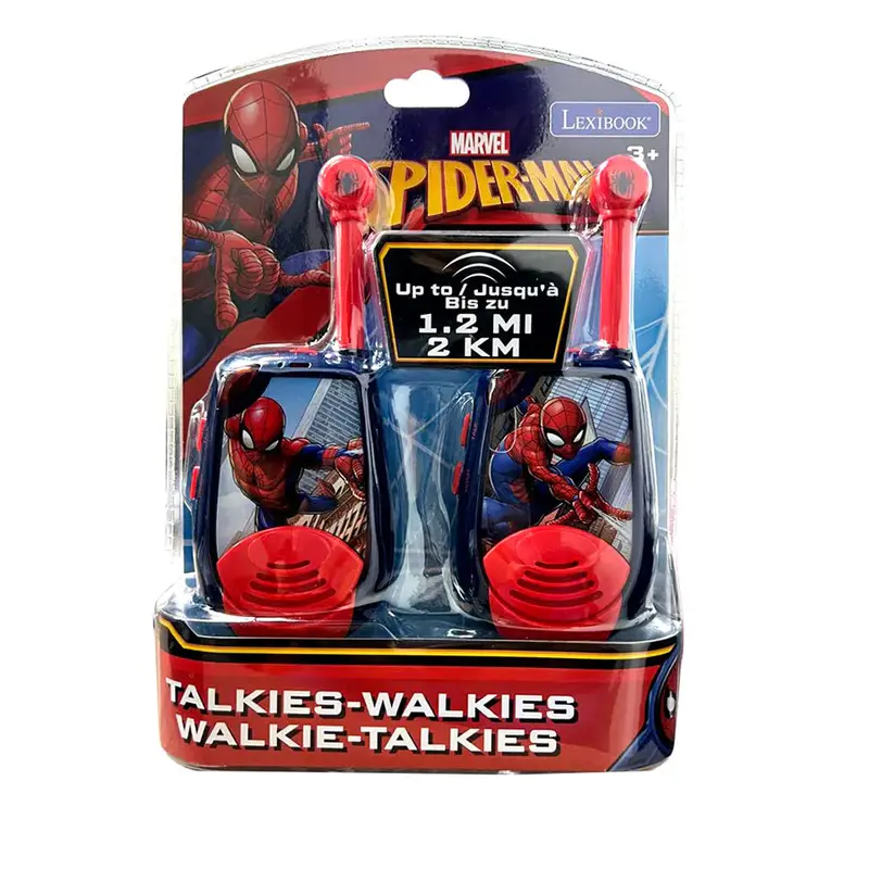 Lexibook Spider-Man Digital Walkie Talkies – 2Km Range 1