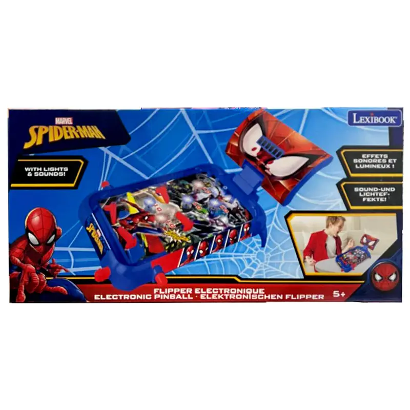 Lexibook Spider-Man Electronic Pinball Machine – Light & Sound Effects 1