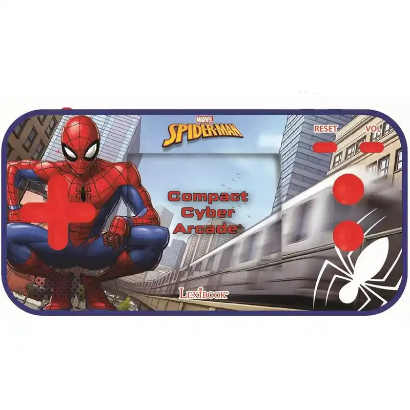 Lexibook Spider-Man Handheld Arcade – 2.5" Screen, 150 Action Games 1