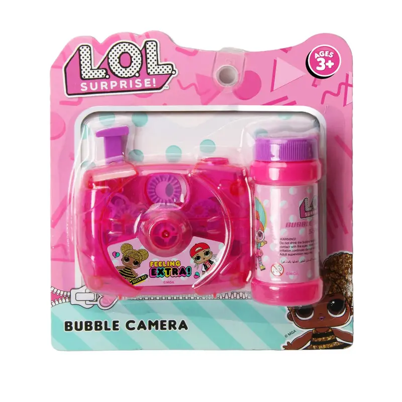 Licensed Lol Surprise Bubble Camera – Pocket-Sized Bubble Blower 1