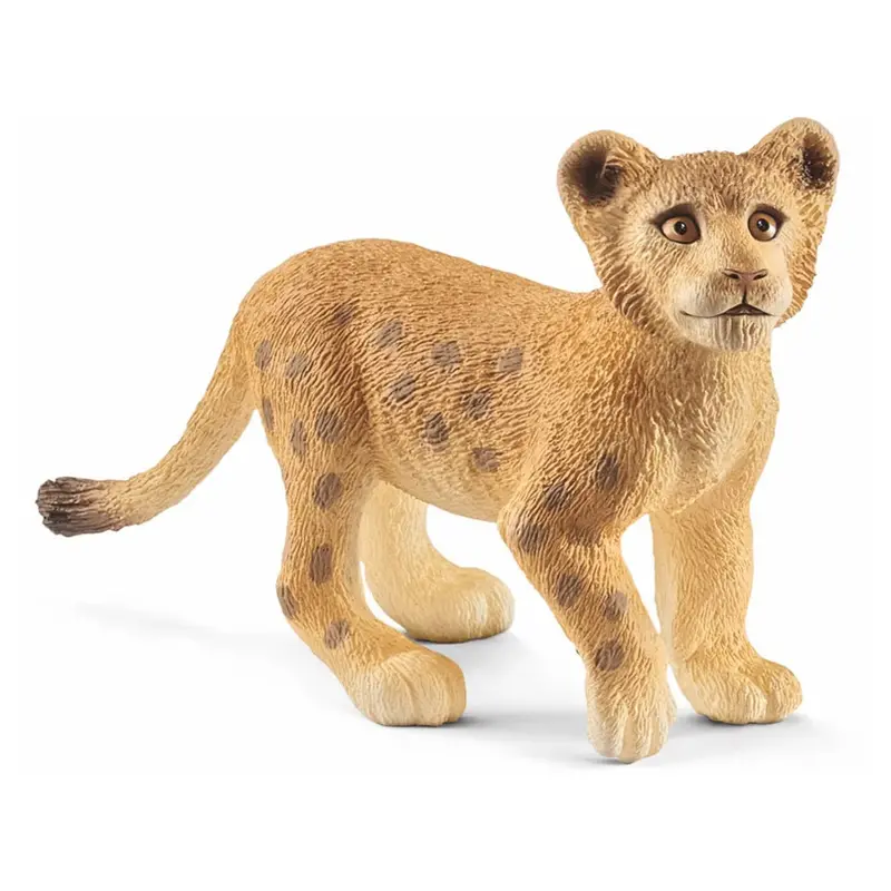 Lion Cub Figurine – Realistic Wildlife Toy Animal Model By Schleich 1