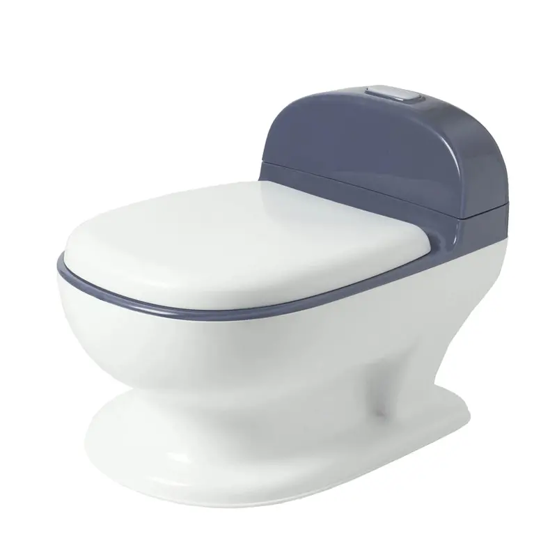 Little Angel Ergonomic Toddler Potty In Soft Grey 1