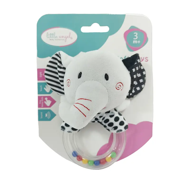 Little Angel Gentle Grip Baby Rattle – Developmental Toy 1