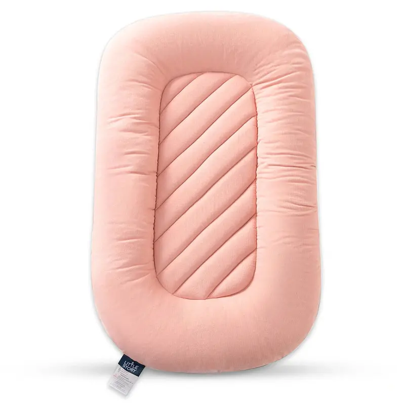 Little Story Pink Lightweight Sleeping Pod & Travel Lounger 1