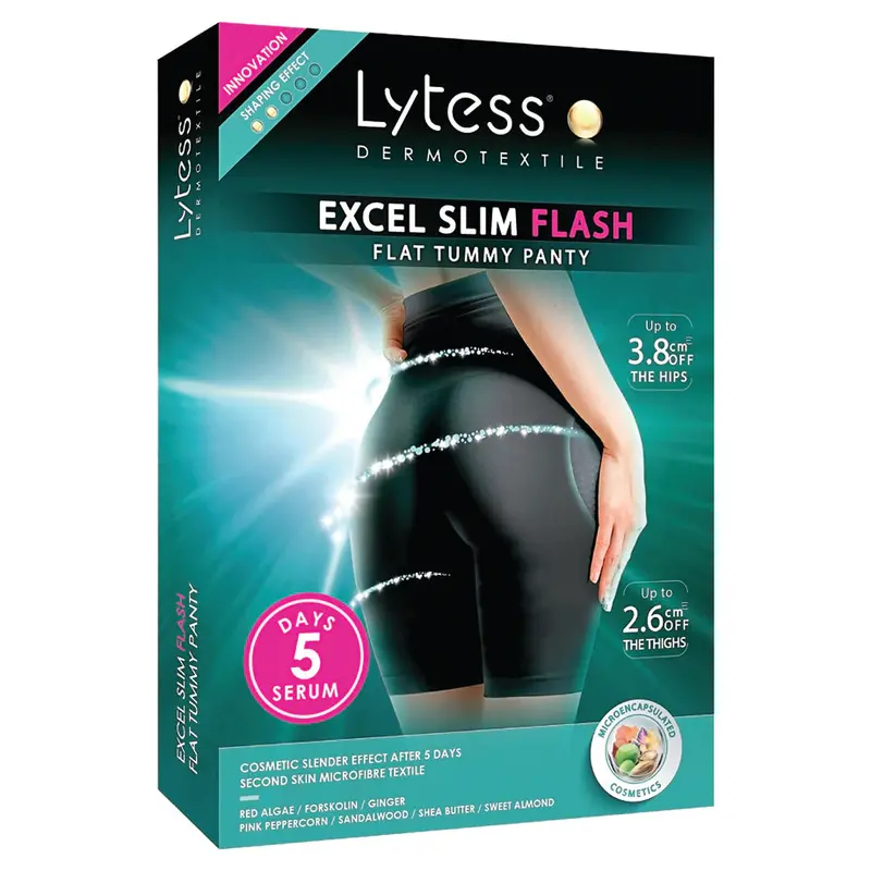 Lytess Excel Flash Shaping Panty For Flatter Tummy – Black 1