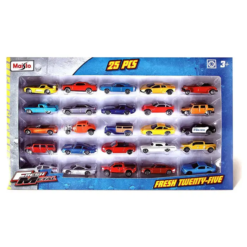 Maisto Fresh Metal 25-Piece Die-Cast Car Collection – Assorted Styles 1