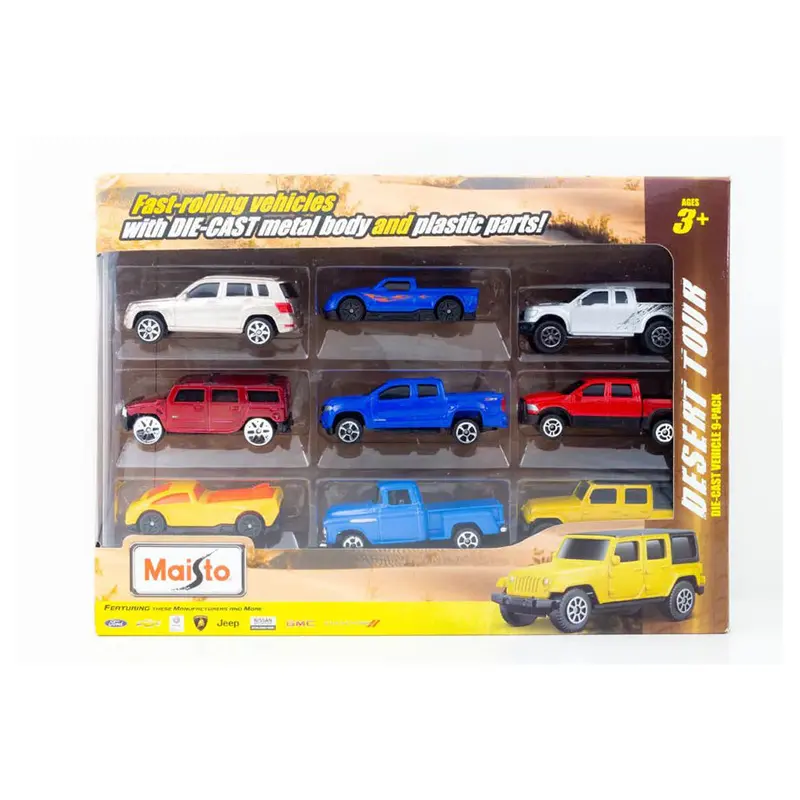 Maisto Fresh Metal 9-Piece Gift Set – Mixed Vehicle Assortment 1