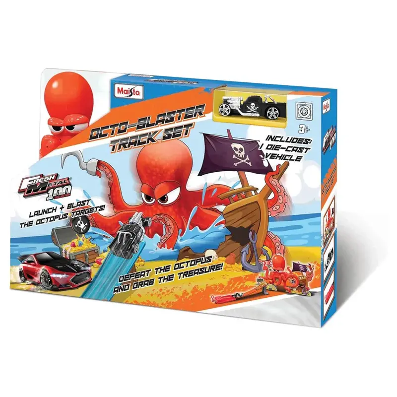 Maisto Fresh Metal Octo-Blaster Action Track Set 1