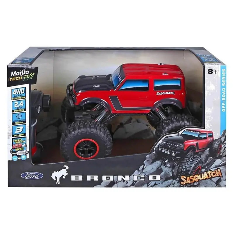 Maisto Tech 1:10 Rc Ford Bronco Sasquatch Off-Road Truck 1