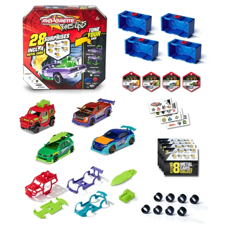 Majorette Tune-Up’S Surprise Box – 28 Unique Mini Collectibles 1