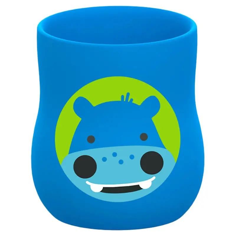Marcus & Marcus 4 Oz Silicone Baby Training Cup – Character Design: Lucas 1