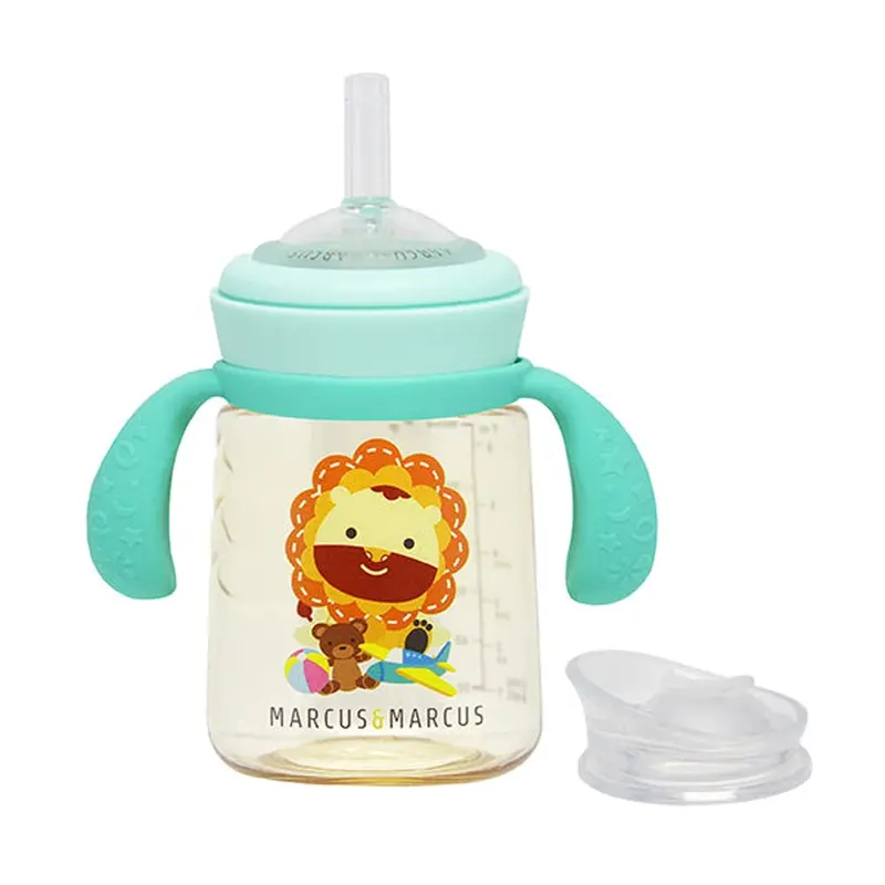 Marcus & Marcus Ppsu Transition Trainer Bottle – 180Ml, Bpa-Free Infant Feeding Bottle 1