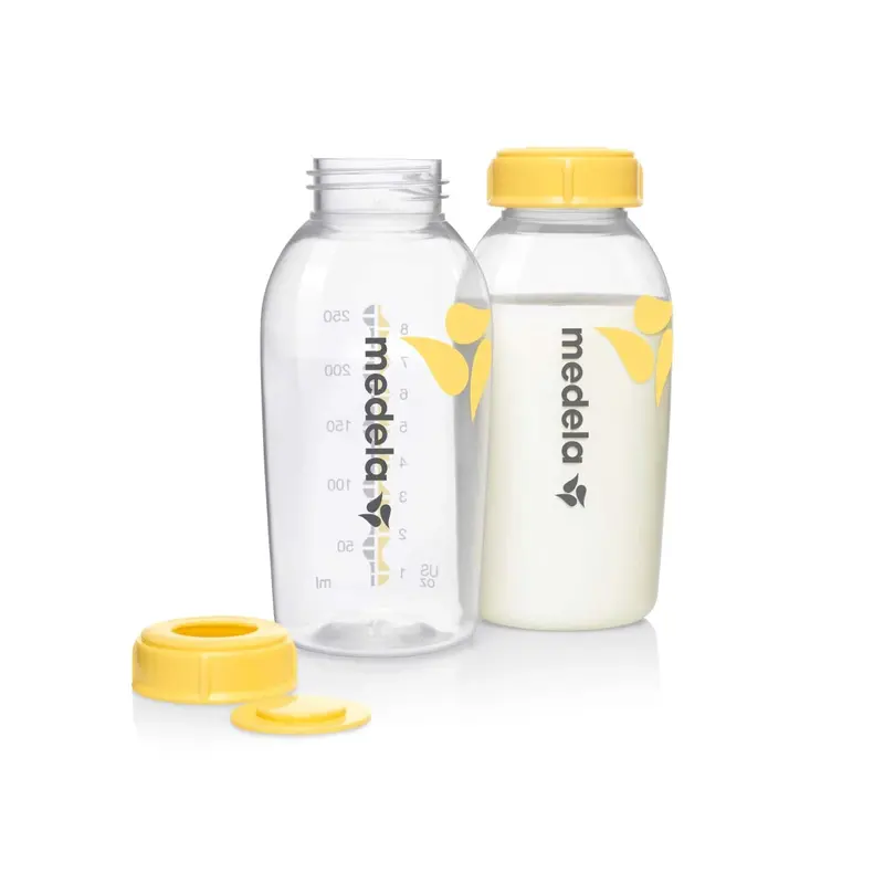 Medela Bpa-Free Breast Milk Storage Bottles, 250 Ml (2-Pack) 1
