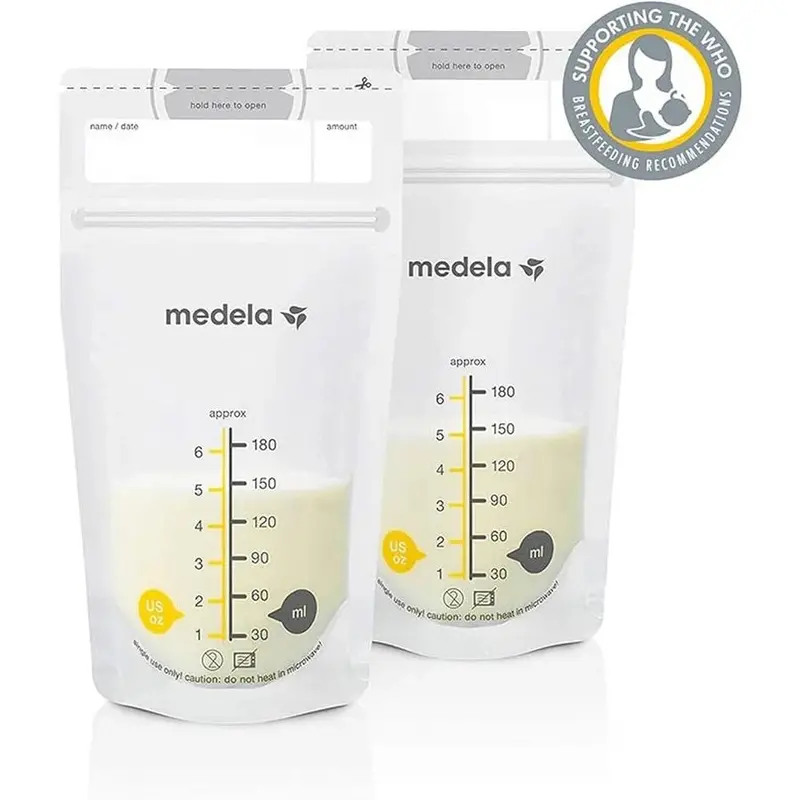 Medela Breast Milk Storage Bags – Pack Of 50 Sterile Bags 1