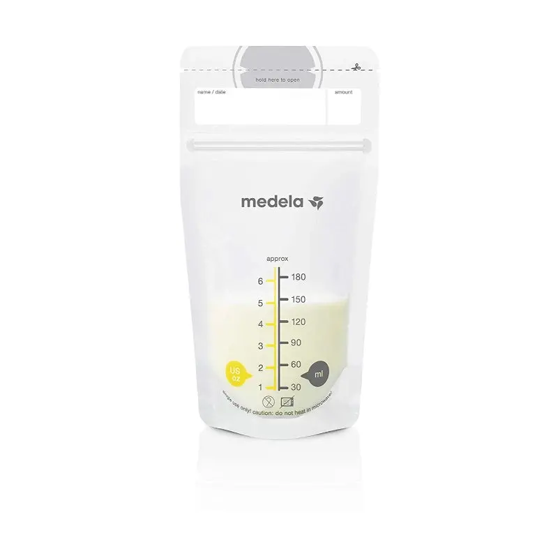 Medela Breast Milk Storage Bags – Sterile, 25-Count 1