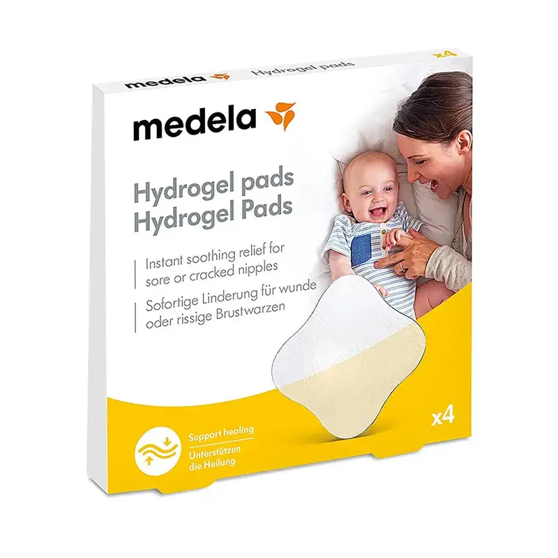 Medela Hydrogel Breastfeeding Pads – 4-Pack For Soothing Relief 1