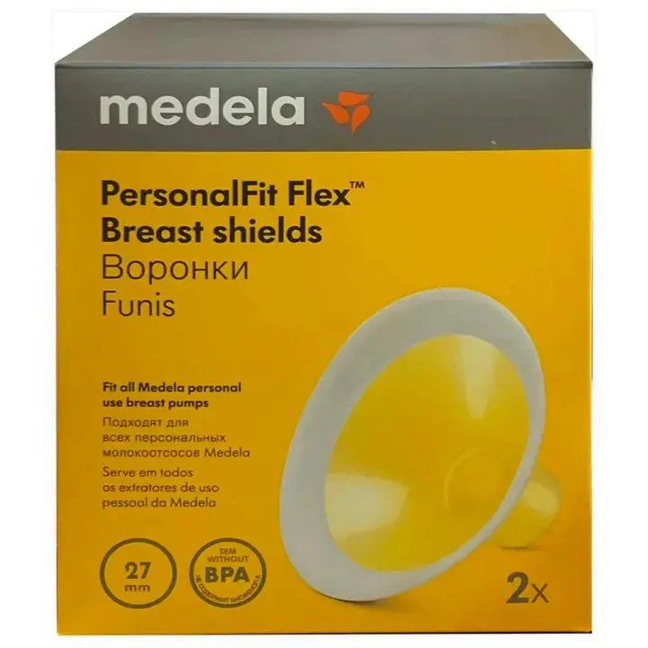 Medela Personalfit Flex Breast Pump Shield – Large Size (2-Pack) 1