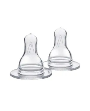 Medela Replacement Nipples — Slow Flow Teats For Bottles 1
