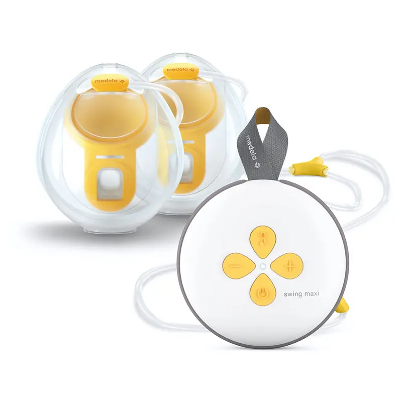 Medela Swing Maxi Double Electric Breast Pump With Hands-Free Support 1