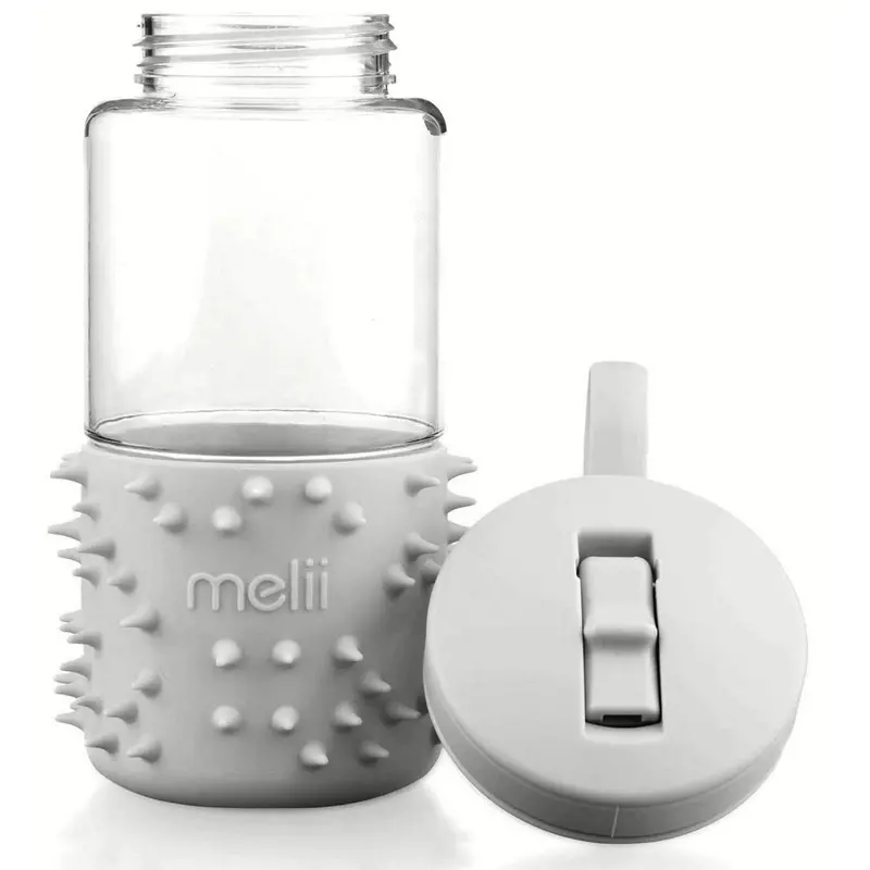 Melii Spikey Insulated Water Bottle – 17 Oz, Grey 1