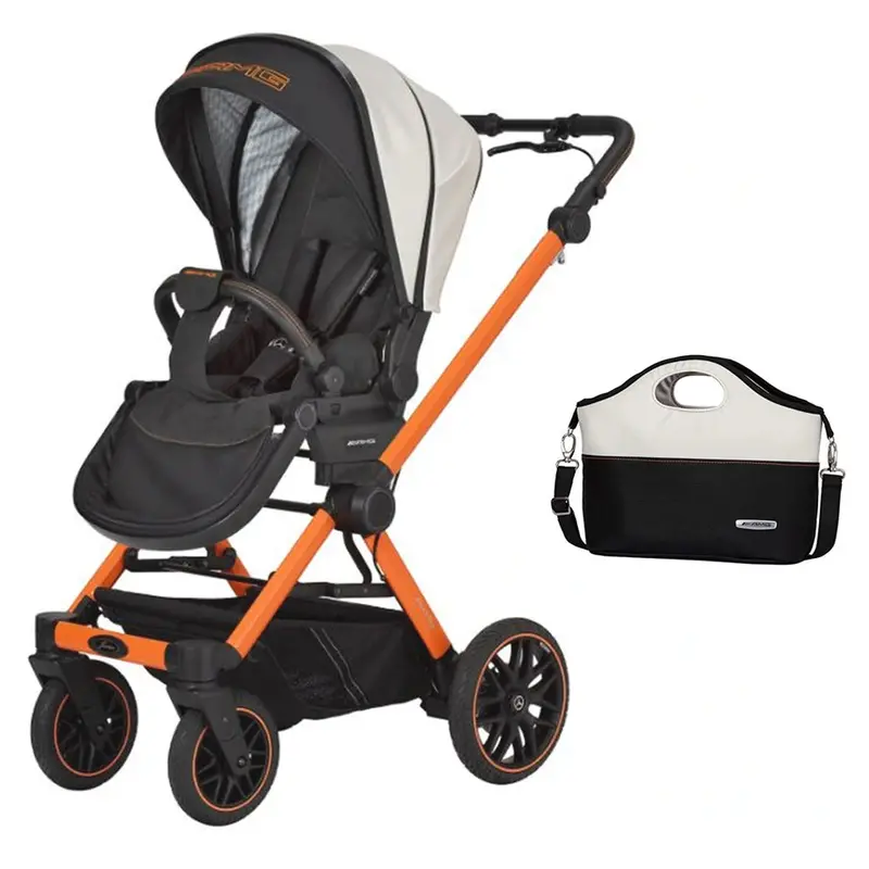 Mercedes-Benz Amg Gt² Compact Baby Stroller With Bag2Go Carry Bag 1