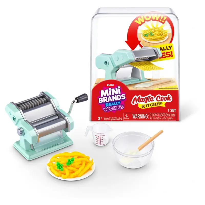 Mini Brands Magic Cook Pasta Maker – Compact Play Food Set 1