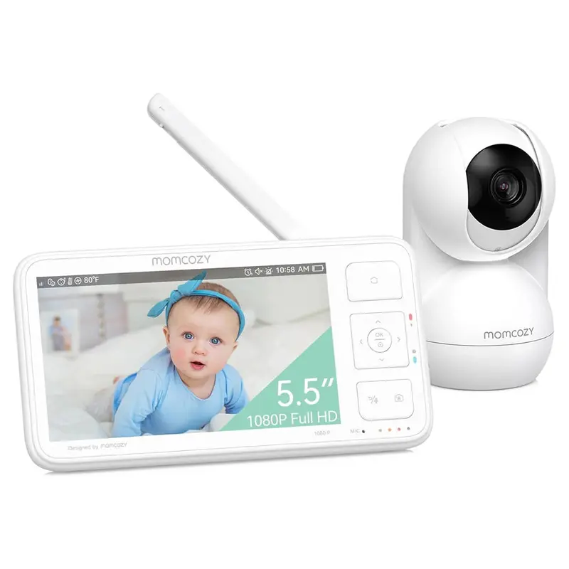 Momcozy 5.5-Inch Hd Video Baby Monitor With Camera And Two-Way Audio 1