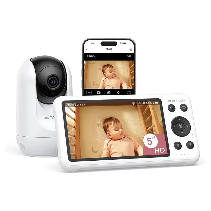Momcozy 5-Inch Dual-Mode Smart Baby Monitor With Camera 1