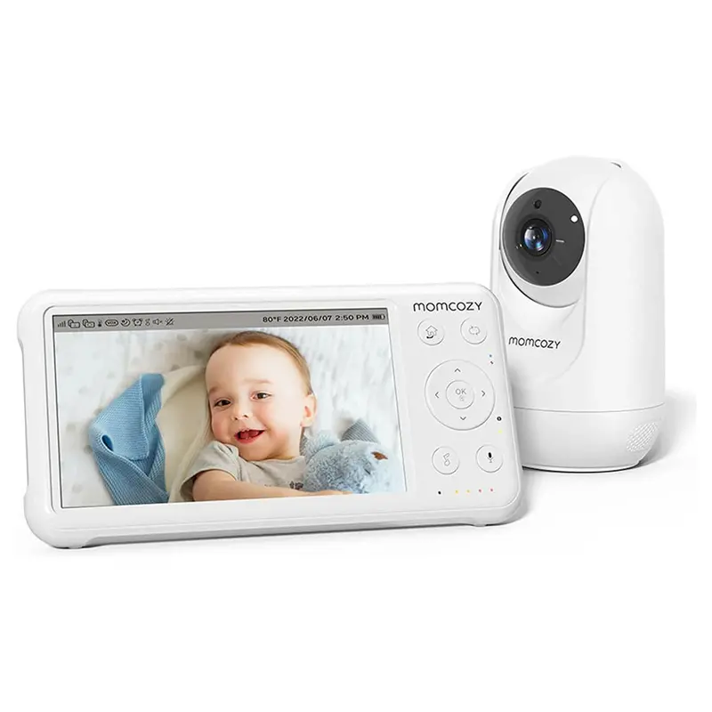 Momcozy 5-Inch Hd Video Baby Monitor With Audio (Non-Wi-Fi Model) 1