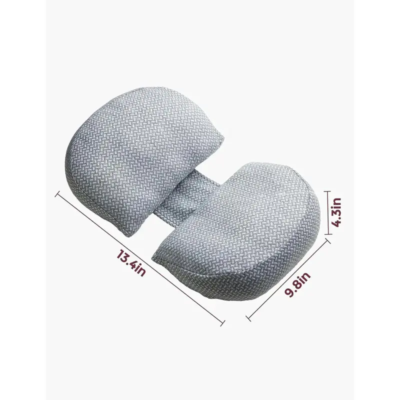 Momcozy Compact Side-Sleeping Maternity Pillow For Back, Belly & Hip Support 1