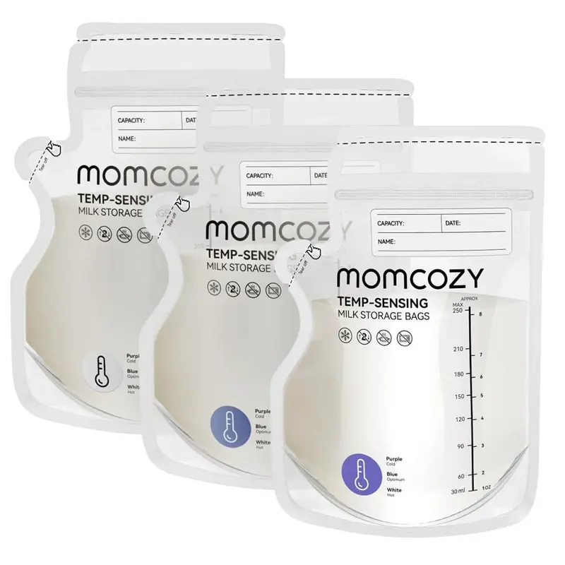 Momcozy Leak-Proof Spout-Style Breast Milk Storage Bags – 60-Pack 1