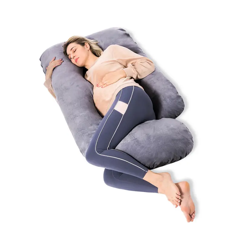 Momcozy U-Shaped Full-Body Pregnancy Support Pillow 1