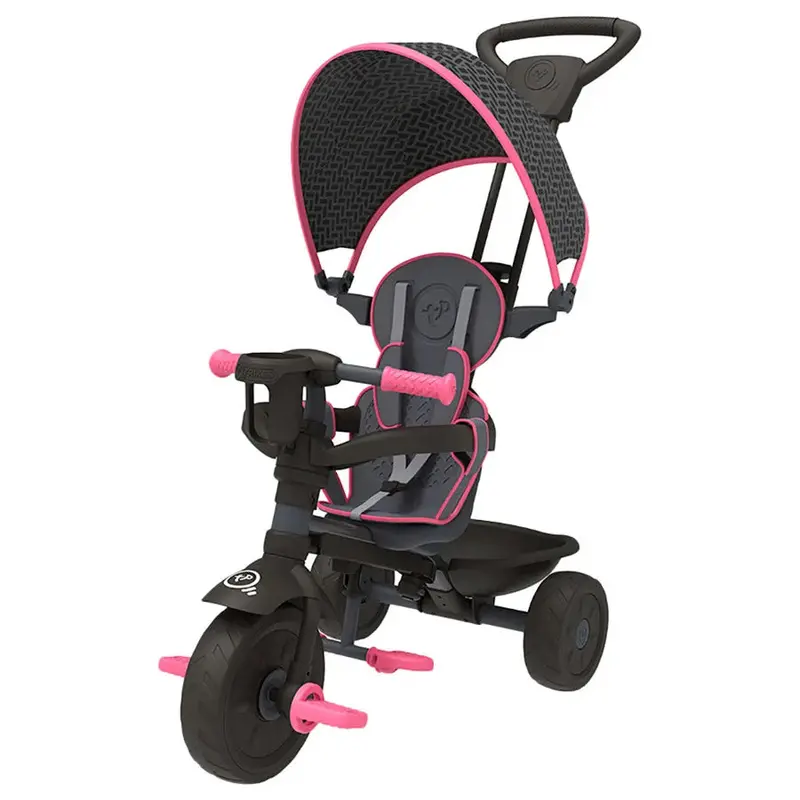 Mookie Tp Trikes 4-In-1 Kids Tricycle – Dusty Pink, Growth-Adaptable Design 1