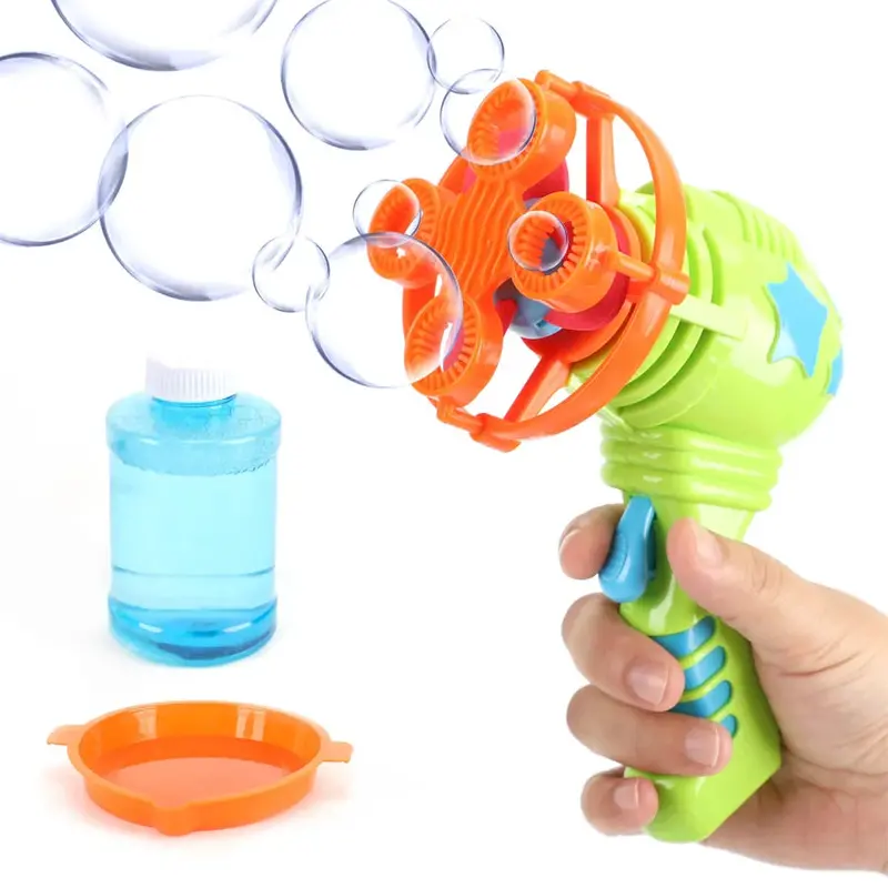 Moon Bubble Storm Green Bubble Blowing Kit 1