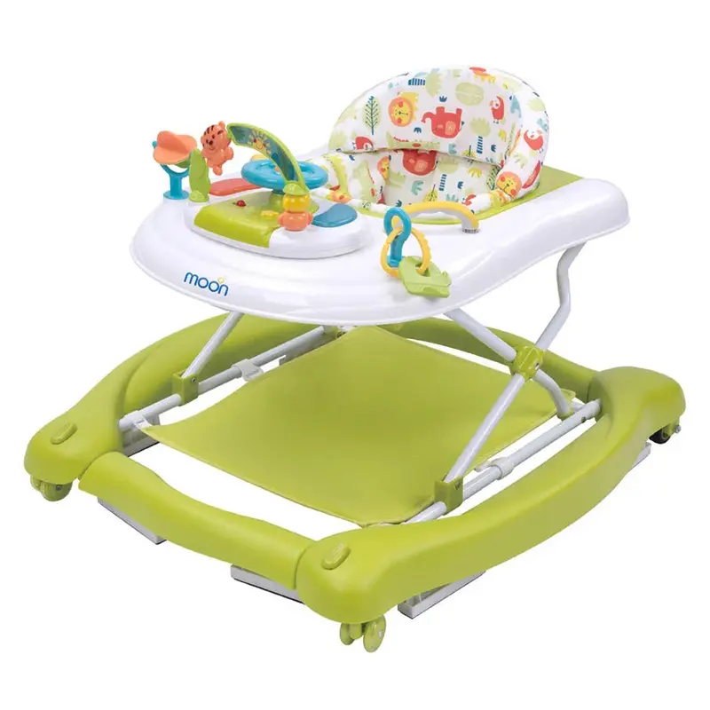 Moon Cruiser 4-In-1 Musical Baby Walker – Green 1