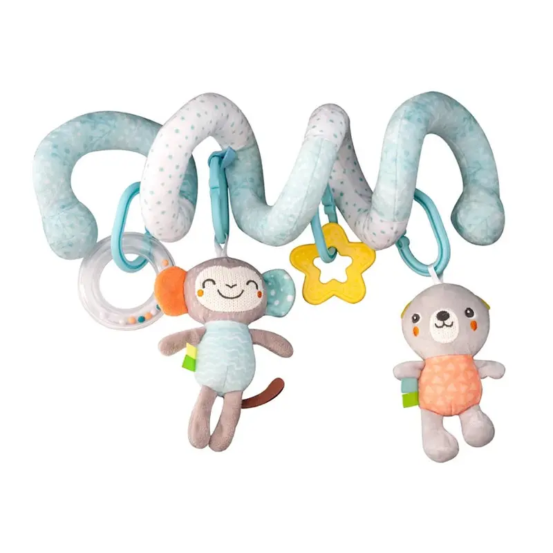 Moon Jungle Friends Activity Spiral – Hanging Sensory Toy For Babies 1
