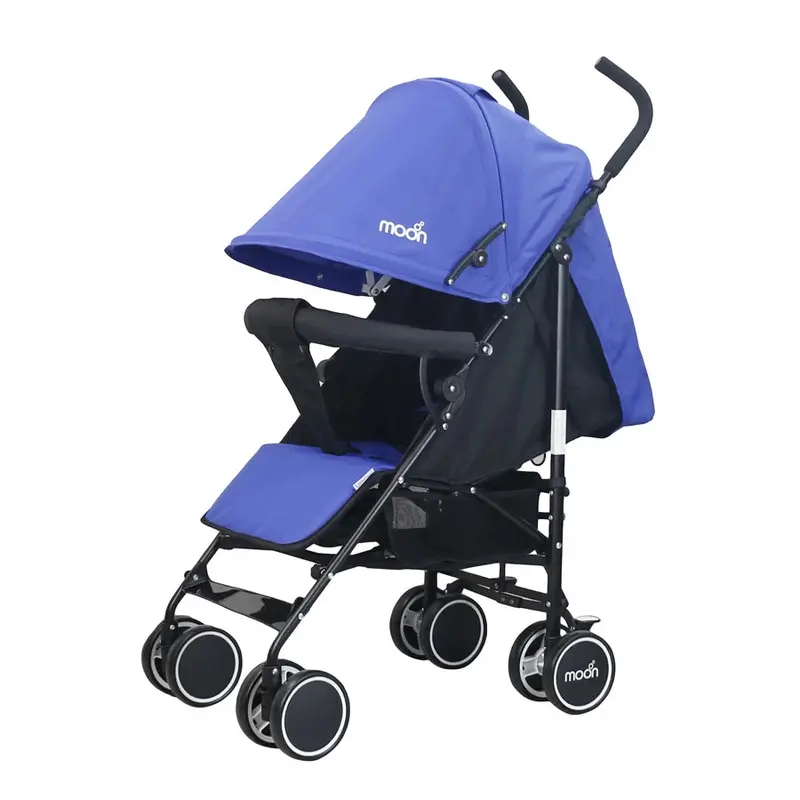 Moon Neo Plus Lightweight Travel Stroller – Royal Blue 1