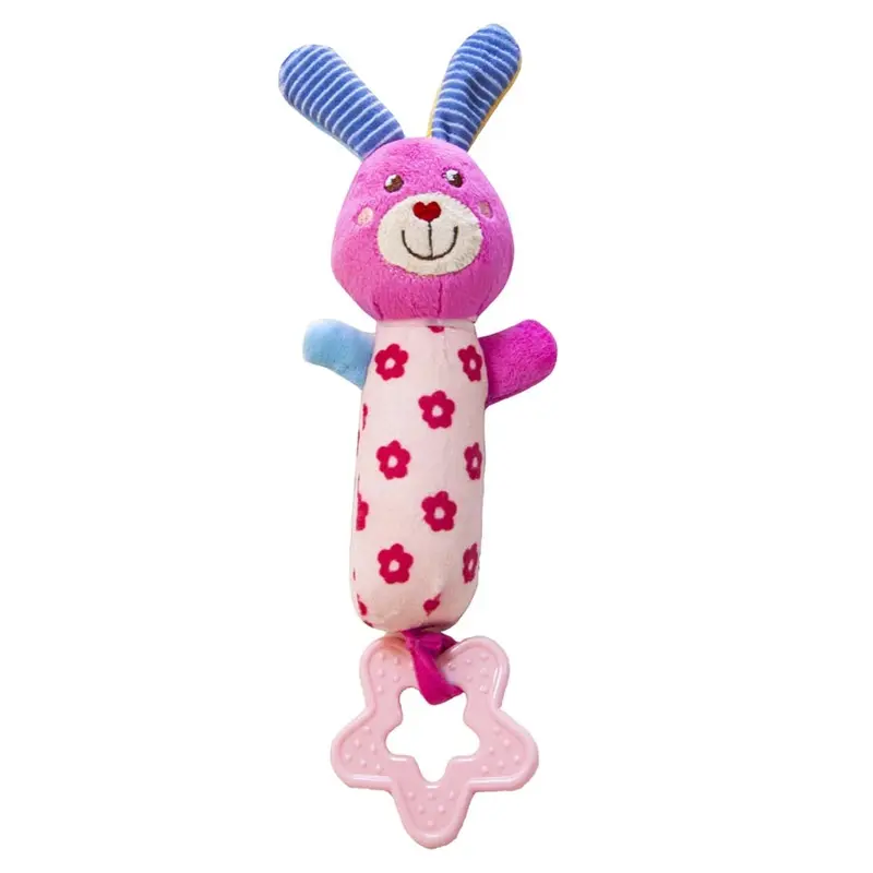 Moon Soft Bunny Rattle Toy For Newborns And Infants 1
