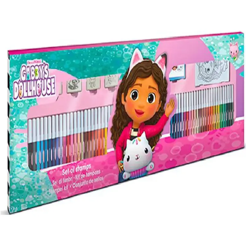 Multiprint Gabby’S Dollhouse Felt Tip Pen Collection – 119-Pack 1