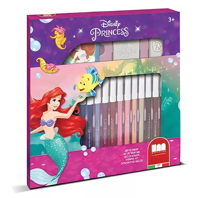 Multiprint Little Mermaid Themed Felt Tip Pen Set – 21 Count 1