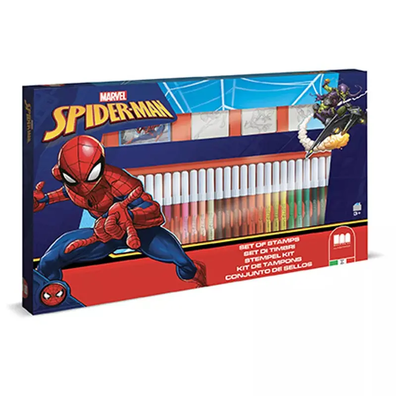 Multiprint Spider-Man 41-Piece Felt Tip Pen Set 1