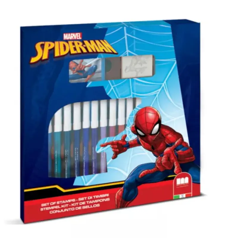 Multiprint Spidey & Friends Felt Tip Pen Set – 21-Piece Assortment 1
