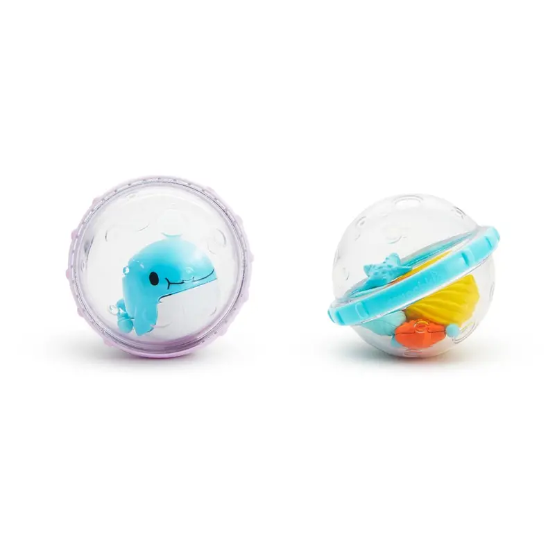 Munchkin Float & Play Bubbles Bath Toy Set – Whale Design (Ages 4+ Months) 1